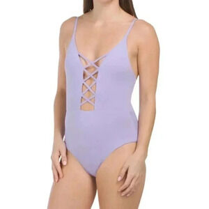 DIPPIN DAISY Bliss One-piece Swimsuit (Color: Amethyst)